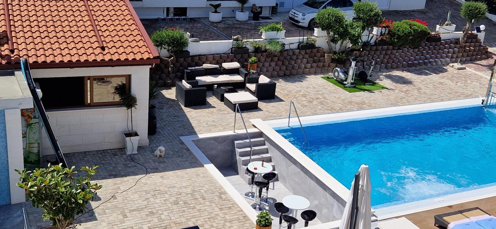 טרוגיר Apartments Silva With A View Of Sea חדר תמונה